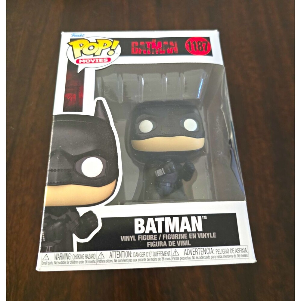 Funko Pop! Movies Batman Pop! Vinyl Figure #1187 Black/Beige not mint